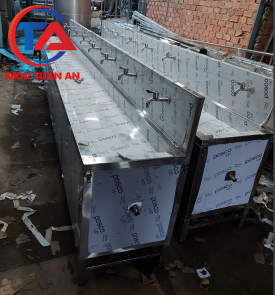 BỒN RỬA TAY INOX DÀI