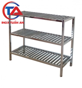 KỆ SONG INOX 3 TẦNG