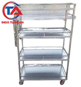 KỆ INOX 4 TẦNG
